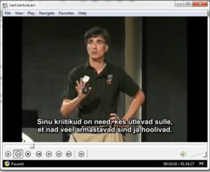 Video näitamine: räägin sulle, kuidas seda paremini teha